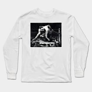 A Stag at Sharkey's, Boxers In The Ring, George Bellows 1916 Long Sleeve T-Shirt